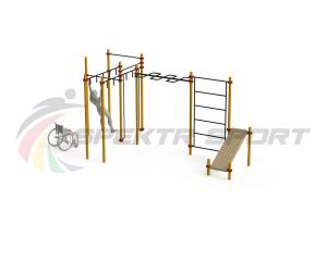 Купить Спортивный комплекс для инвалидов-колясочников WRK-D17_76mm в Малоархангельске 