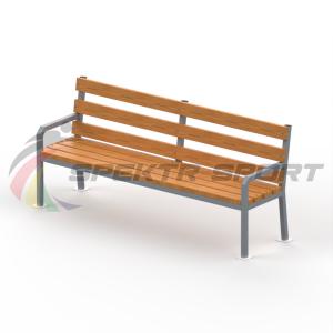 Купить Уличная скамейка со спинкой Дача в Малоархангельске 